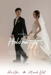 Thiệp cưới voan trắng Hold me tight